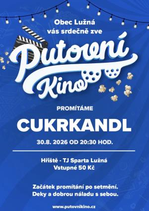 promítání filmu pod hvězdami